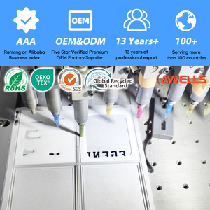 ป้ายชื่อแบบเย็บติดหรือรีดติด  งานปัก 3 มิติ  วัสดุ PVC นิ่ม  ดีไซน์วินเทจ  สำหรับเสื้อทำงาน ยูนิฟอร์ม  <span class=keywords><strong>แบรนด์</strong></span> AWELLS - Product Image 6