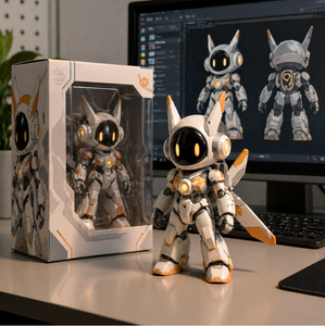 Vente en gros personnalisée de poupées et jouets de personnages de films et d'anime en PVC+ABS, production OEM de jouets modèles - Product Image 1