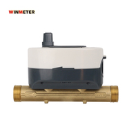 Compteur d'eau ultrasonique de haute précision et durable, fournisseur chinois, qualité DN15-DN40 R400/R250, laiton, IP68, RS485 Modbus LoRaWAN