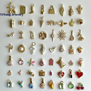 Pendentif Breloque Minimaliste Polyvalent en Acier Inoxydable Électroplaqué, Design <span class=keywords><strong>Multi</strong></span>-Motifs, Bijou Unisexe Décontracté/Sportif, Idéal <span class=keywords><strong>Cadeau</strong></span> - Grande Vente - Product Image 1