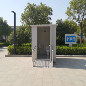 TOPPRE Modern Minimalist Wind Portable Bathroom Unit Shower and Toilet Indoor Fast Installation Shower Booth Disabled Toilet - Product Image 1