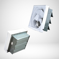 Ventilateur d'extraction mural solaire en plastique avec panneau solaire pour serre/salle de fumoir/salle de bain, extracteur d'air chaud