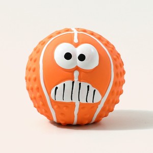 Di alta qualità eco-friendly espressione di emozione in lattice suono sorridente palla resistente <span class=keywords><strong>Pet</strong></span> giocattoli da masticare per <span class=keywords><strong>Pet</strong></span> Indoor Outdoor Training - Product Image 4