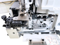 Machine à coudre surjeteuse industrielle JUITA JT-V5-4-UT, machine à coudre surjeteuse à entraînement direct à grande vitesse intelligente
