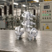 Boulon TL en aluminium haute résistance TL-22, collier en T pour câble de ligne de transmission aérienne, raccord de connexion en T