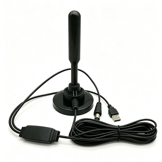 High Gain Tv Digital 870 MHz Antenna Sucker Magnetic Base Antenna with Amplifier