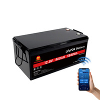 Batterie Lifepo4 12V RV de haute qualité 100Ah 200Ah 300Ah 460Ah batterie au lithium Lifepo4 de remplacement au plomb