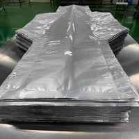 Machine de fabrication de sacs en vrac Jumbo/FIBC à haute précision, entraînée par PLC et moteur, pour film laminé en aluminium, 100 pièces/min