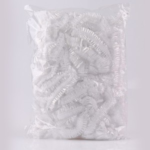 Bonnet de douche jetable Heran Hot Hotel, super élastique, écologique, monocouche, épais, en <span class=keywords><strong>plastique</strong></span> PE pour adultes - Product Image 6