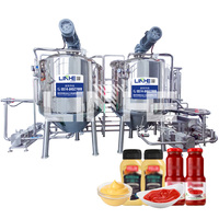 Machines à sauce Mélangeur émulsifiant sous vide ketchup machines cosmétiques machine à mayonnaise