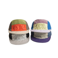 Casquette Snapback à 5 panneaux avec lettres imprimées, respirante, séchage rapide, imperméable, casquette Snapback à dessus souple