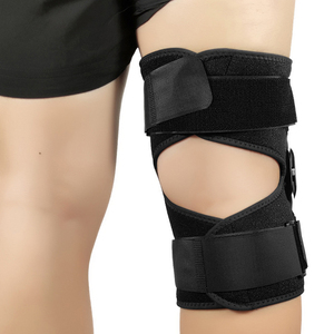 <span class=keywords><strong>Attelle</strong></span> de <span class=keywords><strong>genou</strong></span> élastique réglable Logo personnalisé <span class=keywords><strong>Attelle</strong></span> de soutien postopératoire pour l'immobilisation des ligaments Protection sportive - Product Image 4