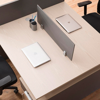Table d'ordinateur de bureau, deux places, avec meubles à chaises