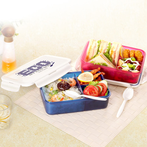 Boîte à repas pour le Camping, 5 compartiments, pour sandwichs, personnalisable avec 3 compartiments, bon marché, avec Logo, sur mesure - Product Image 5