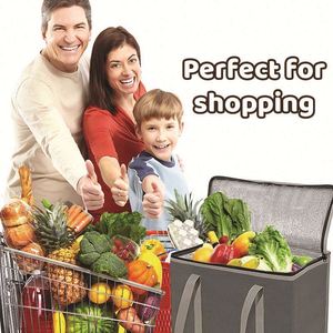 High Quality Wholesale Foldable Insulated Thermal Aluminum Foil Biodegradable Non Woven Cooler Bags - Product Image 5