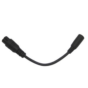 Câble de connexion 6,4 pouces pour trottinette électrique, connecteur mâle 3 broches triangulaires, accessoires d'extension pour chargeur de vélo électrique - Product Image 2