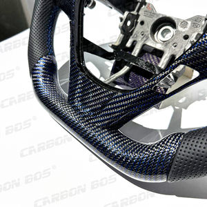Línea Central Azul Personalizable para <span class=keywords><strong>Hyundai</strong></span> Genesis Coupe, Fibra de Carbono Azul Seda para Genesis Coupe, Envío Directo de Piezas de Automóvil - Product Image 3