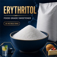Produit en stock : Additifs alimentaires 98-99,9% de qualité alimentaire, édulcorant en poudre Erythritol (CAS 149-32-6)