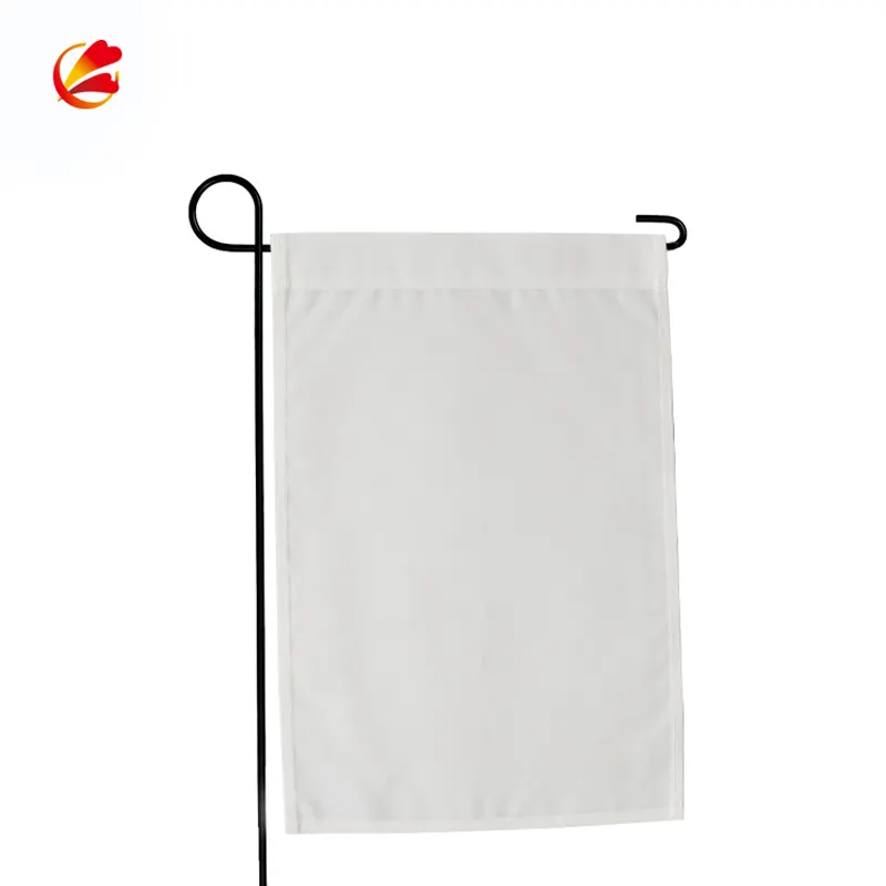 100D 300D Custom Size Design Double Side Printing Personalized Sublimation Blank Garden Flags
