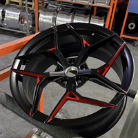 Jantes forgées 20x9 21x12 décalées en alliage d'aluminium sur mesure 17-22 pouces 5x100 5x108 5x112 5x114.3 5x115 pour Corvette Roadster