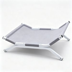 Lit pliable pour animaux de compagnie, portable, en tissu Oxford, design minimaliste, utilisation en intérieur pour chiens, amovible, lavable, forme rectangulaire, toutes saisons - Product Image 6