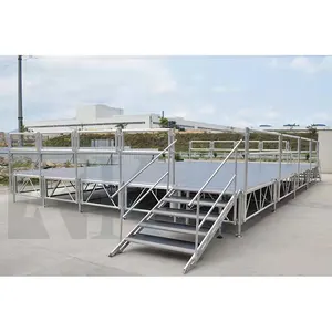 Aluminum Truss Hot Sale Outdoor Aluminum Alloy Concert Event Stage With Aluminum Truss Lifting System Lighting Trusses For Event