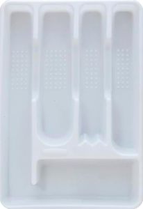 <b>Small</b> Rectangle Japan Style Kitchen <b>Drawer</b> Divider White PET Compartment Stackable Eco-Friendly Desktop Storage Box Organizer - Product Image 6