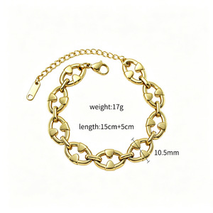 Stainless Steel Geometric Hollow Oval Necklace Chain Splicing Unisex Luxury Jewelry Daily Gift - Product Image 4