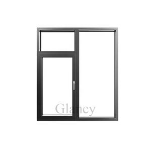 Fournisseur de gros Fenêtre en verre aluminium à double couche Isolation thermique <span class=keywords><strong>Fenêtres</strong></span> à battant ouragan - Product Image 5