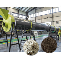 Machine de séchage des boues Composé Compost Engrais Séchoir à tambour rotatif Équipement