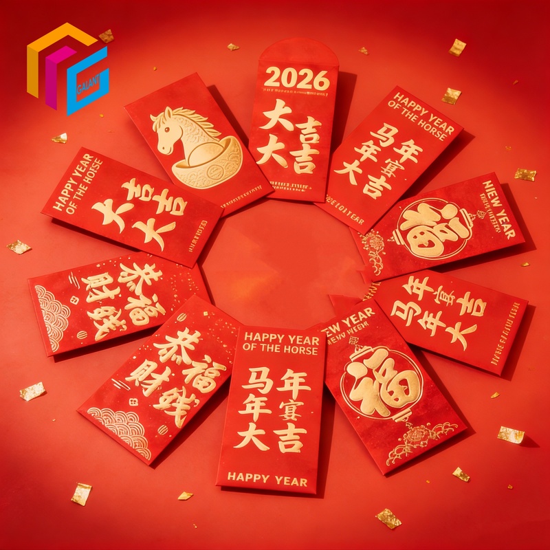 Custom Red Envelope Business Envelope Chinese