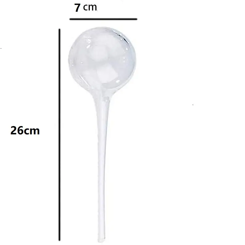หลอดไฟรดน้ำต้นไม้อัตโนมัติ,ลูกบอลแก้วลูกบอลรดน้ำอุปกรณ์ให้น้ำในสวนหลอดไฟสำหรับปลูกพืชแบบใสหรือทาสี