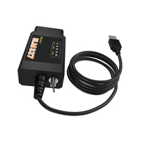 Adaptateur usb elm327 de haute qualité avec interrupteur avec PIC18F25K80 FT232RL OBD2 Scanner ECU Scanner modifié pour Ford