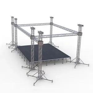 Fashion Show Stage Equipment Speaker Dj Truss Display For Lifting Tower Lights Event Aluminum Truss Display Box
