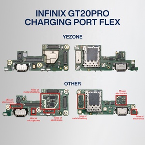 สายแพรเชื่อมต่อพอร์ตชาร์จ USB <span class=keywords><strong>ไม</strong></span>โครโฟน สำหรับ Tecno Spark 5 6 Air 7 7T 8 8C 8P 8T 10C 9 20 10 Pro 5G - Product Image 2