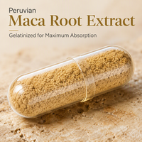 Capsules de Maca en Grande Quantité OEM, Capsules de Racine de Maca Naturelle, Extrait de Maca