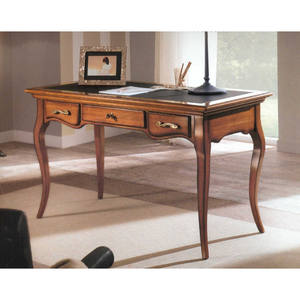 Modern 3-Drawer Computer <b>Desk</b> with Shelf Durable Wooden PEFC Panel <b>Folding</b> Design for Home <b>Office</b> or School Use - Product Image 1