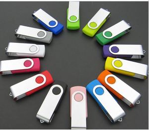 แฟลชไดรฟ์ USB 3.0 แบบหมุนได้ ความจุจริง 4GB 8GB 16GB ยี่ห้อดัง  แบบพกพา  พร้อมพอร์ต USB 2.0 - Product Image 4