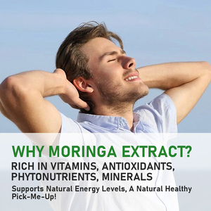 Complément alimentaire en gouttes liquides de Moringa, marque privée OEM, soutient la fonction digestive et favorise la santé de la peau et des cheveux - Product Image 3