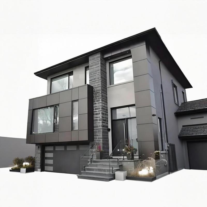 Modern Anti Mildew Outdoor Building Exterior