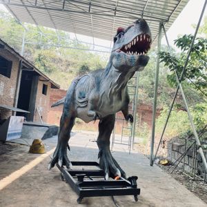 <span class=keywords><strong>Jurassic</strong></span> <span class=keywords><strong>World</strong></span> realista Robot Animatronic Trex Zigong dinosaurio estatua para la venta - Product Image 4