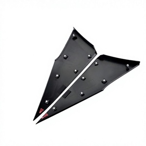 FOR Toyota Rear Bumper Trim Cover 62506-47012 62505-47010 Plastic <b>PVC</b> ABS Body Kit for Car - Product Image 3