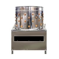 Machine à plumer automatique à 98 % d'efficacité pour volailles, cailles, plumes de poulet, SD30
