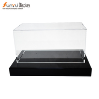 Nouvelle tendance de haute qualité Boîte de présentation de jouets détachables personnalisés en acrylique transparent Boîte de présentation en plexiglas