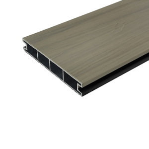 Tarima <span class=keywords><strong>de</strong></span> WPC <span class=keywords><strong>de</strong></span> Acero Galvanizado Coextruido Impermeable para Exteriores, Almacenes y Parques, Compuesto Hueco, Fácil <span class=keywords><strong>de</strong></span> Instalar, 140*23mm - Product Image 3