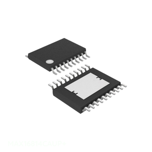 MAX16814CAUP+ 20 TSSOP (0,173\", 4,40 mm de largeur) Circuit intégré de gestion de l'alimentation (PMIC) à contacts apparents, en stock, contrôleur de pilote LED PWM 20TSSOP - Product Image 1