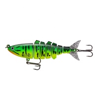 Appât dur articulé en forme de méné pour la pêche, leurre pour attraper des poissons comme les carpes, nageur, 110mm, 25.5g