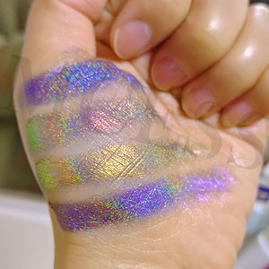 Marca MCESS uñas mágicas holográficas polvo de cromo de lujo antes de la capa superior para polvo de inmersión - Product Image 5