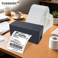 Impresora de Etiquetas Térmicas Bluetooth Mini, 4x6 Pulgadas, Compatible con iPhone, Android, Mac y Windows