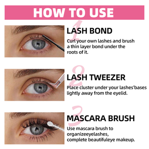 DIY 二合一持久粘合和密封睫毛胶 睫毛密封剂 个人品牌睫毛簇胶 睫毛粘合剂 - Product Image 5